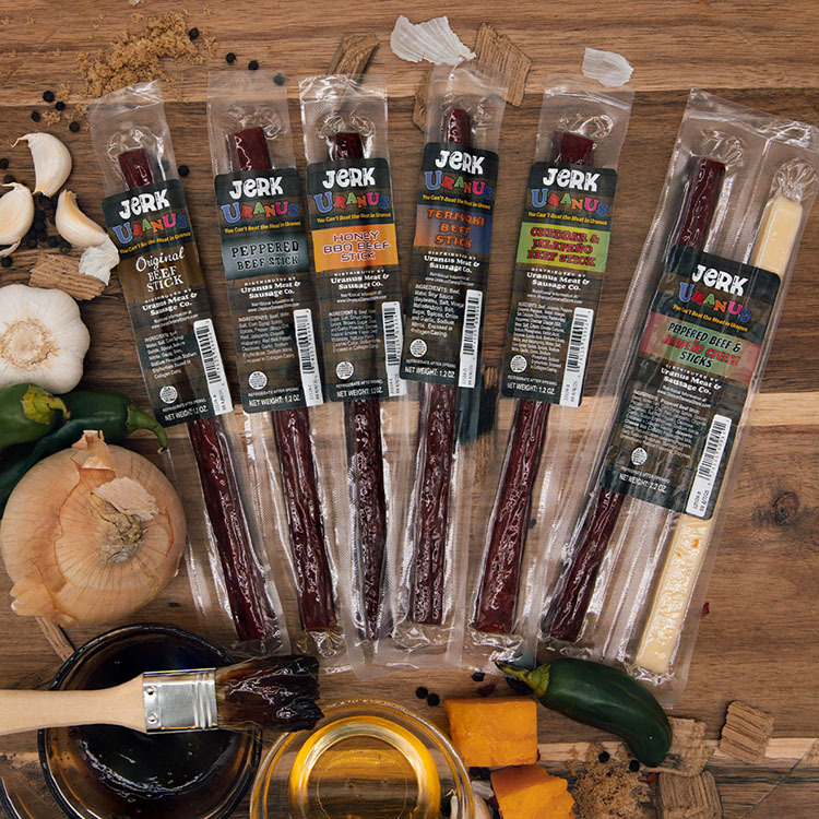 Beef Jerky Sticks from Uranus