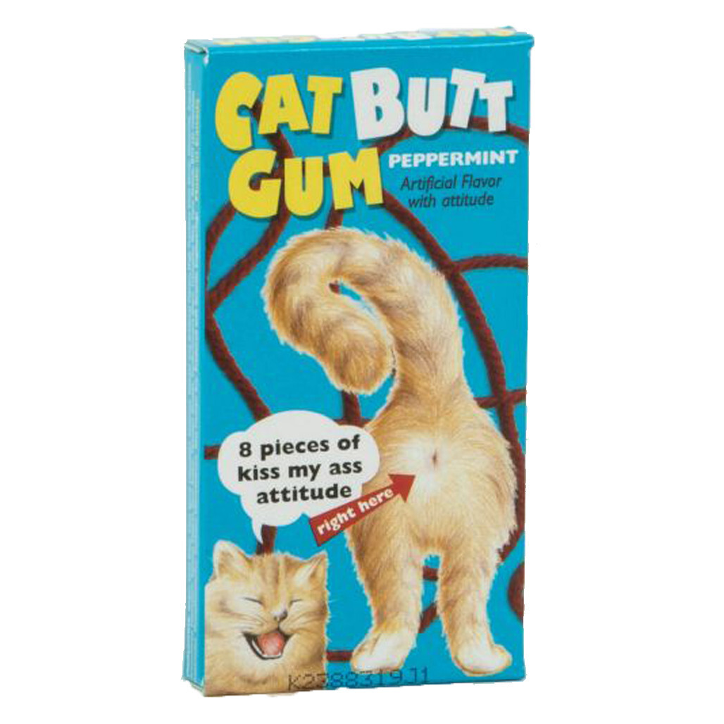 Cat Butt Gum