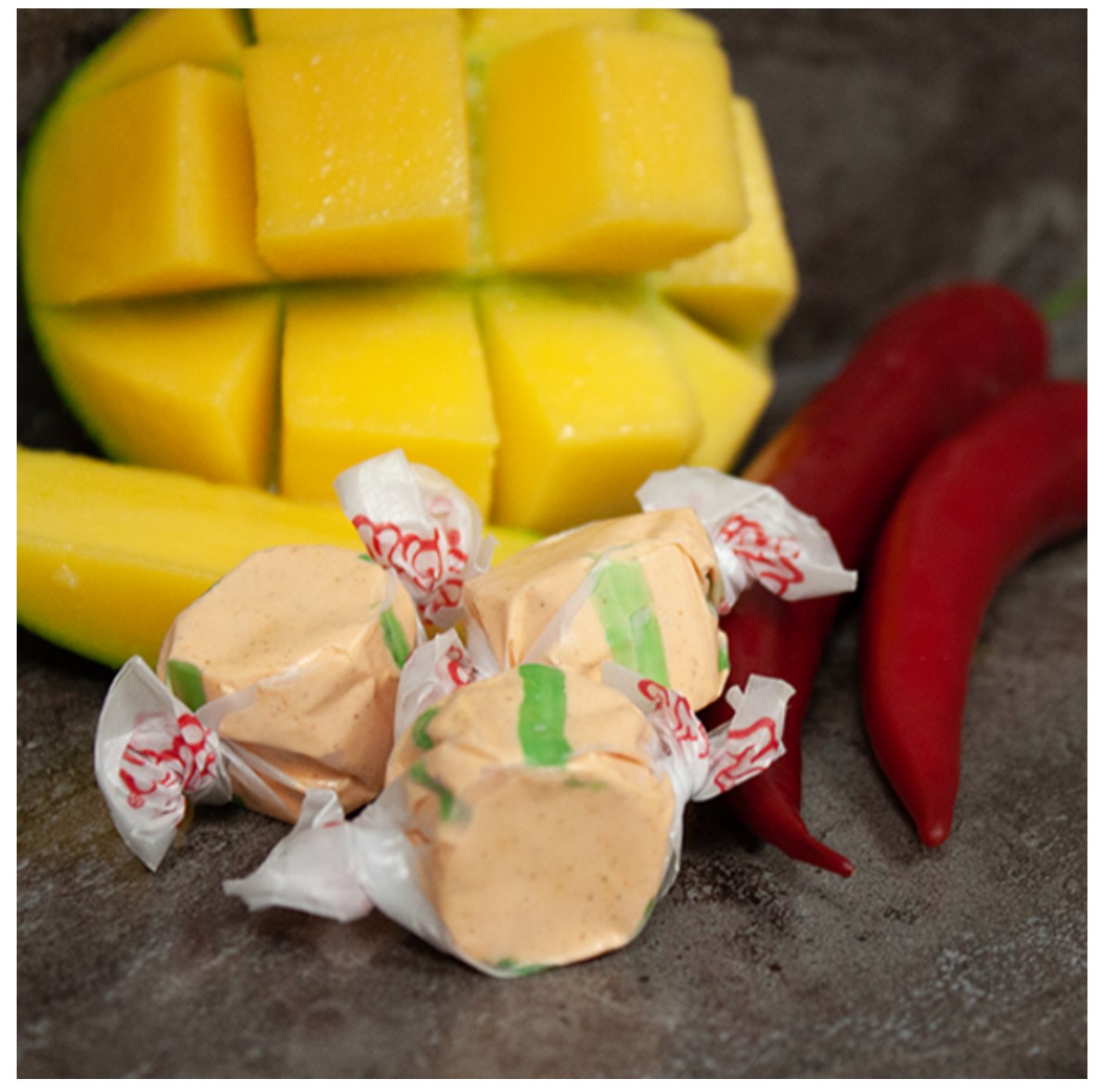 chili mango taffy