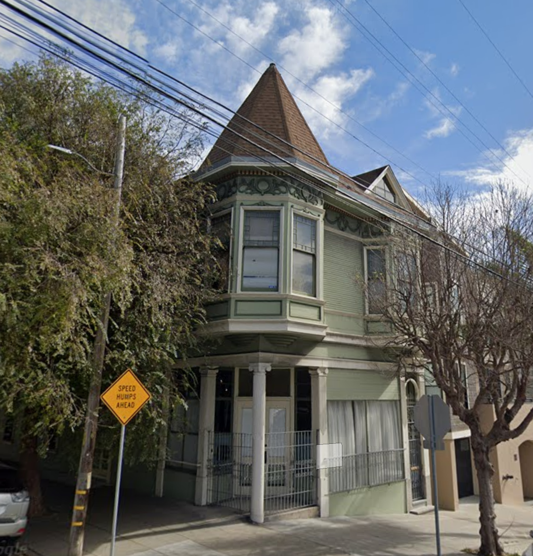 A Victorian styled home on Noe Street in San Francisco.