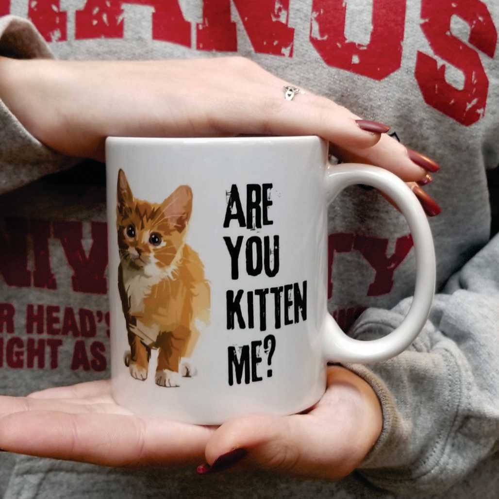 funny mug are you kitten me uranus missouri coffee mug