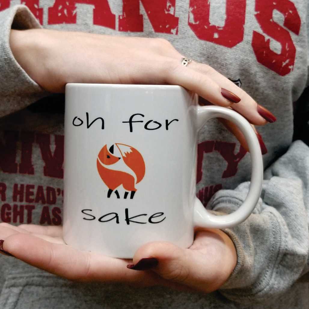 funny mug oh for fox sake uranus missouri rout coffee mug