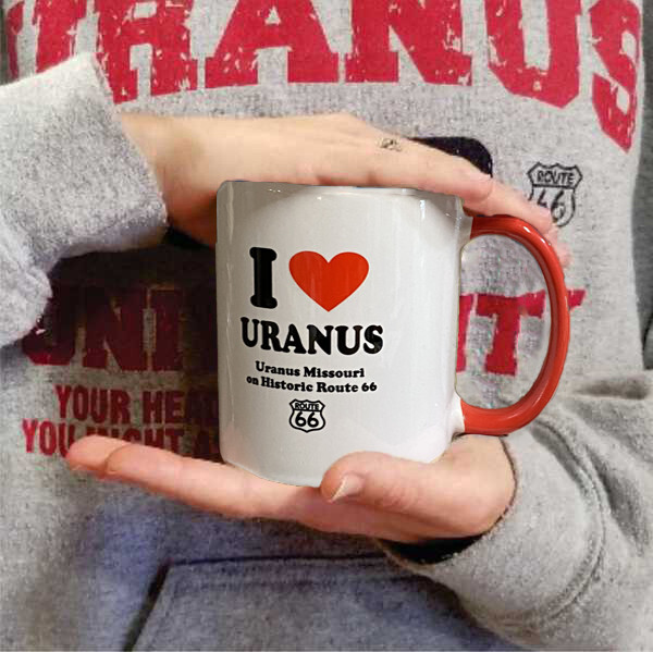 "I <3 Uranus" Mug