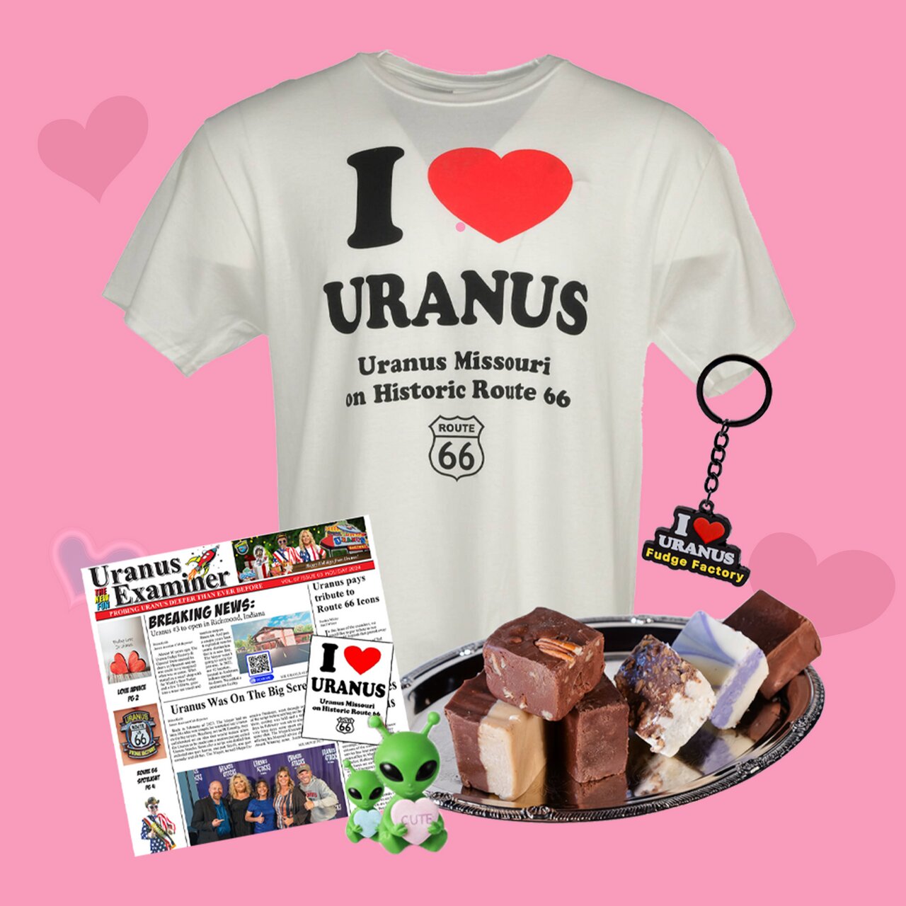 i love uranus pink