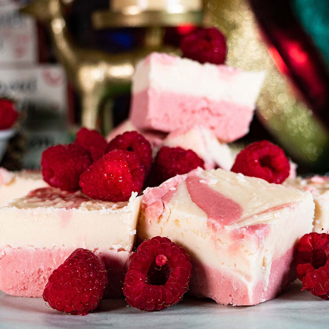 Raspberry Vanilla Fudge